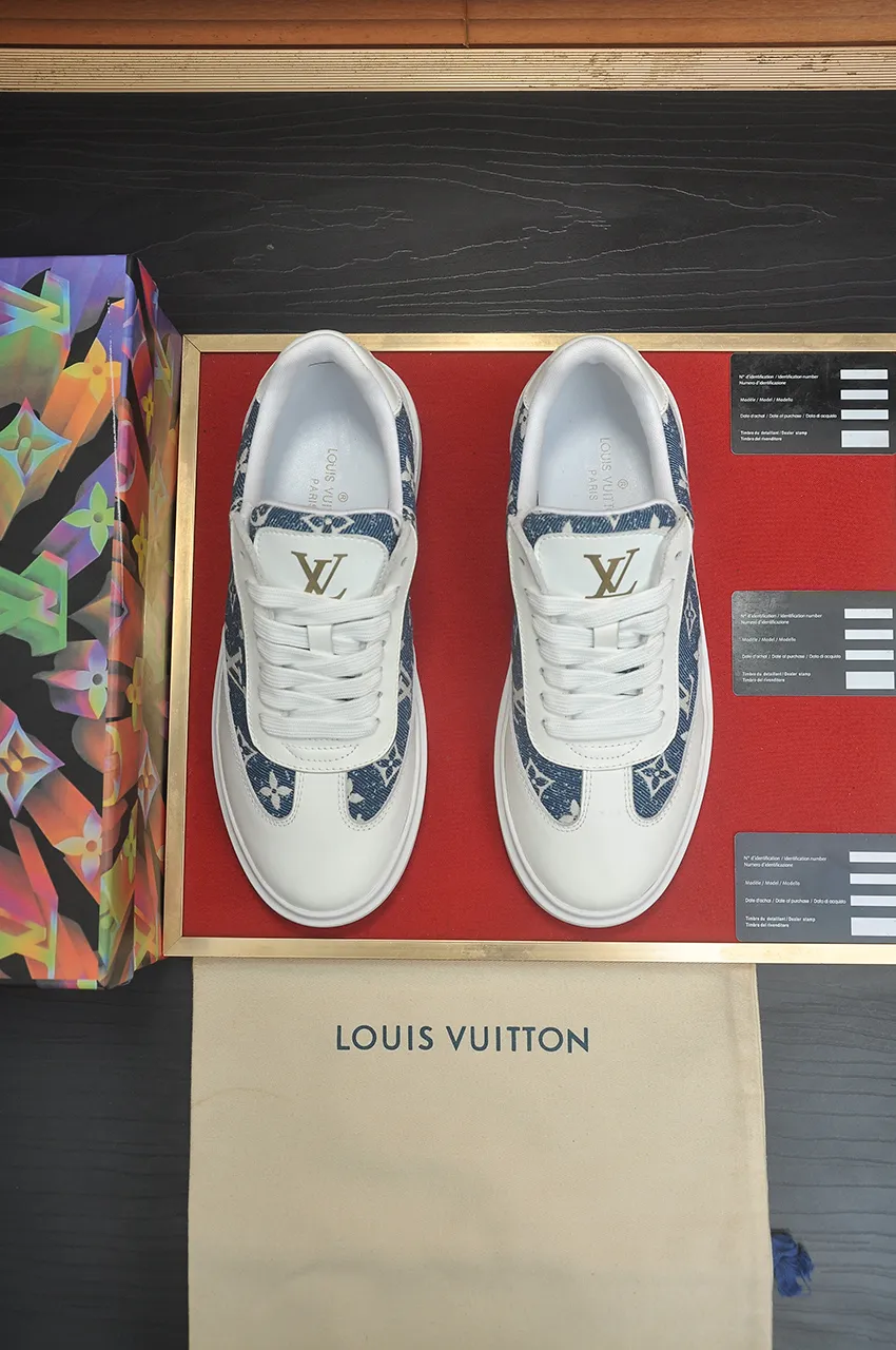 Men's shoes 💰540💶[LOUIS VUITTON] Original order price (water-dyed cowhide lining) new model 🍀LV Louis Vuitton * - top version of LV classic trendy shoes! Made of imported original cowhide, water-dyed cowhide lining, and original wear-resistant rubber outsole! High quality products! Code number 38-45 (45 is custom-made and cannot be returned or exchanged)